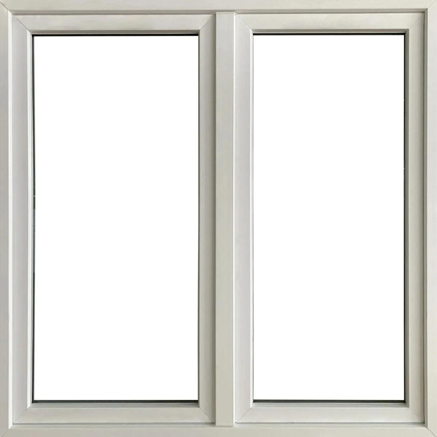 Finestra 2 ante dx PVC 140x140 cm