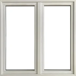 Finestra 2 ante dx PVC 120x120 cm