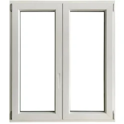 Finestra 2 ante sx pvc 140x120 cm