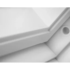 Finestra a battente GGL CK04 2070 55x98 cm laccata bianco