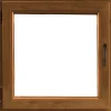 Finestra in PVC Noce 1 Anta 60 cm x 60 cm apertura a sinistra