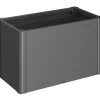 Fioriera da esterno Biohort Belvedere Midi grigio scuro 61x102x53 cm