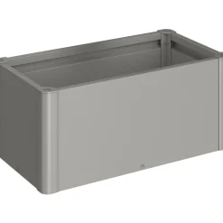 Fioriera da esterno Biohort Belvedere Mini grigio quarzo 45x102x53 cm