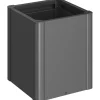 Fioriera da esterno Biohort Belvedere Midi grigio scuro 61x53x53 cm