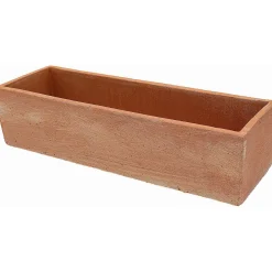 Fioriera da esterno Mignon in terracotta terracotta 6x25x8,5 cm