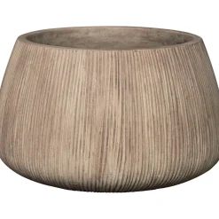 Fioriera da esterno OBI Fiberstone beige 26x14 cm