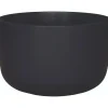 Fioriera da esterno OBI in fibra di vetro antracite Ø 33x20 cm