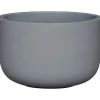 Fioriera da esterno OBI in fibra di vetro grigio Ø 22x14 cm