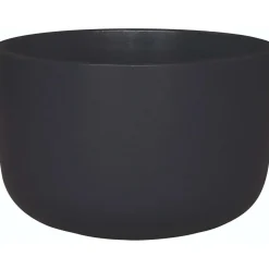Fioriera da esterno OBI in fibra di vetro antracite Ø 22x14 cm