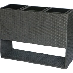 Fioriera da esterno rialzata Deep Water 60x82x28 cm antracite