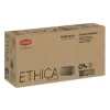 Fioriera da esterno Stefanplast Ethica Plastica riciclata caffè 80x36x35 cm