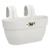 Fioriera Elho Vibia Campana 36x24x26 cm bianco seta tg M
