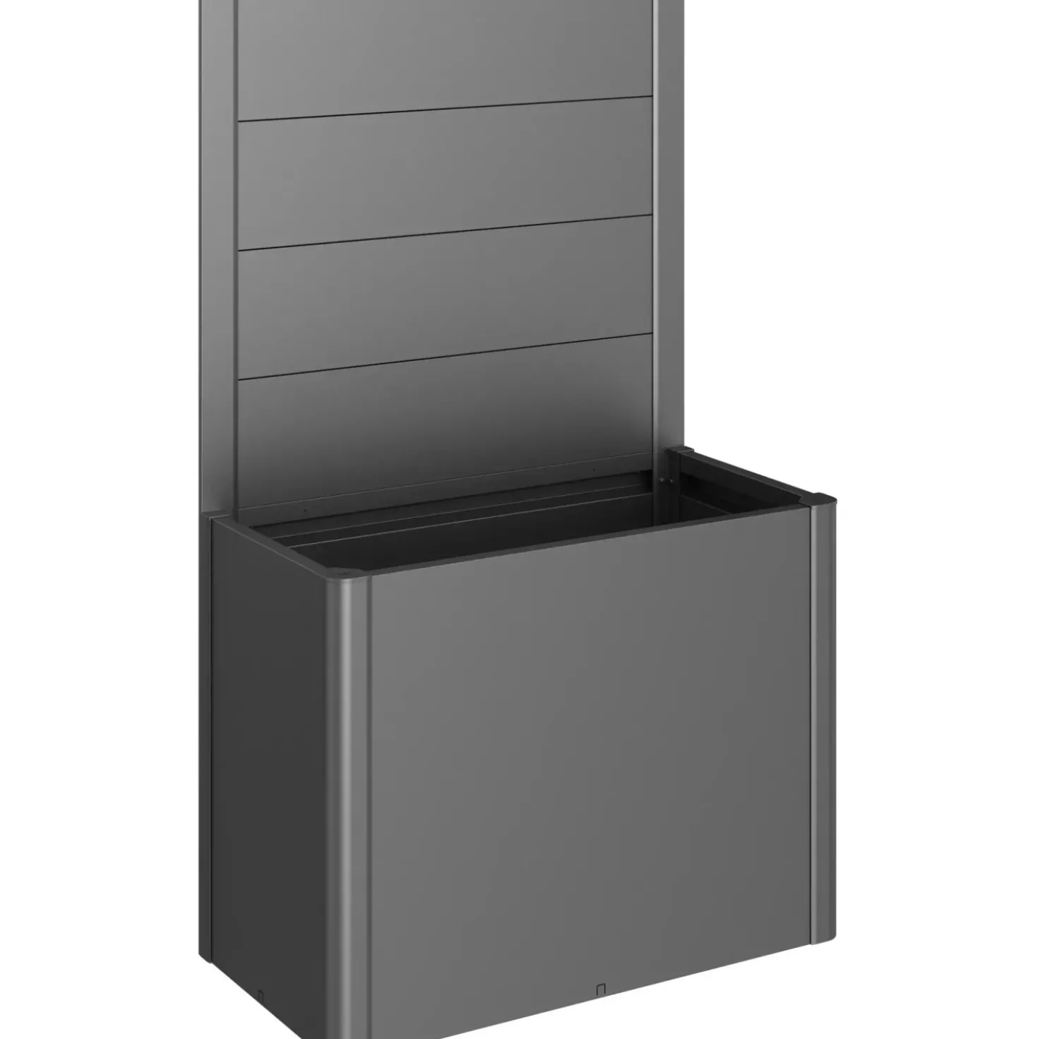 Fioriera frangivista Belvedere Biohort 100 cm Grigio sc met
