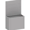 Fioriera frangivista Belvedere Biohort 100 cm Argento met