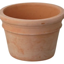 Fioriera in terracotta tonda Ø 45 cm x 28,5 cm