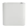 Fioriera quadrata Florus Jive 39x39 cm Bianco