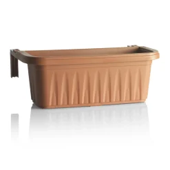 Fioriera regolabile in plastica Rondine 60x20x18,5 cm