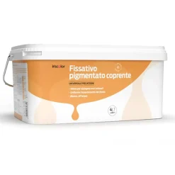 Fissativo bianco coprente per interni 4 l