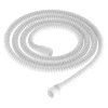 Flessibile doccia acciaio anti torsione Idrostile 150 cm bianco