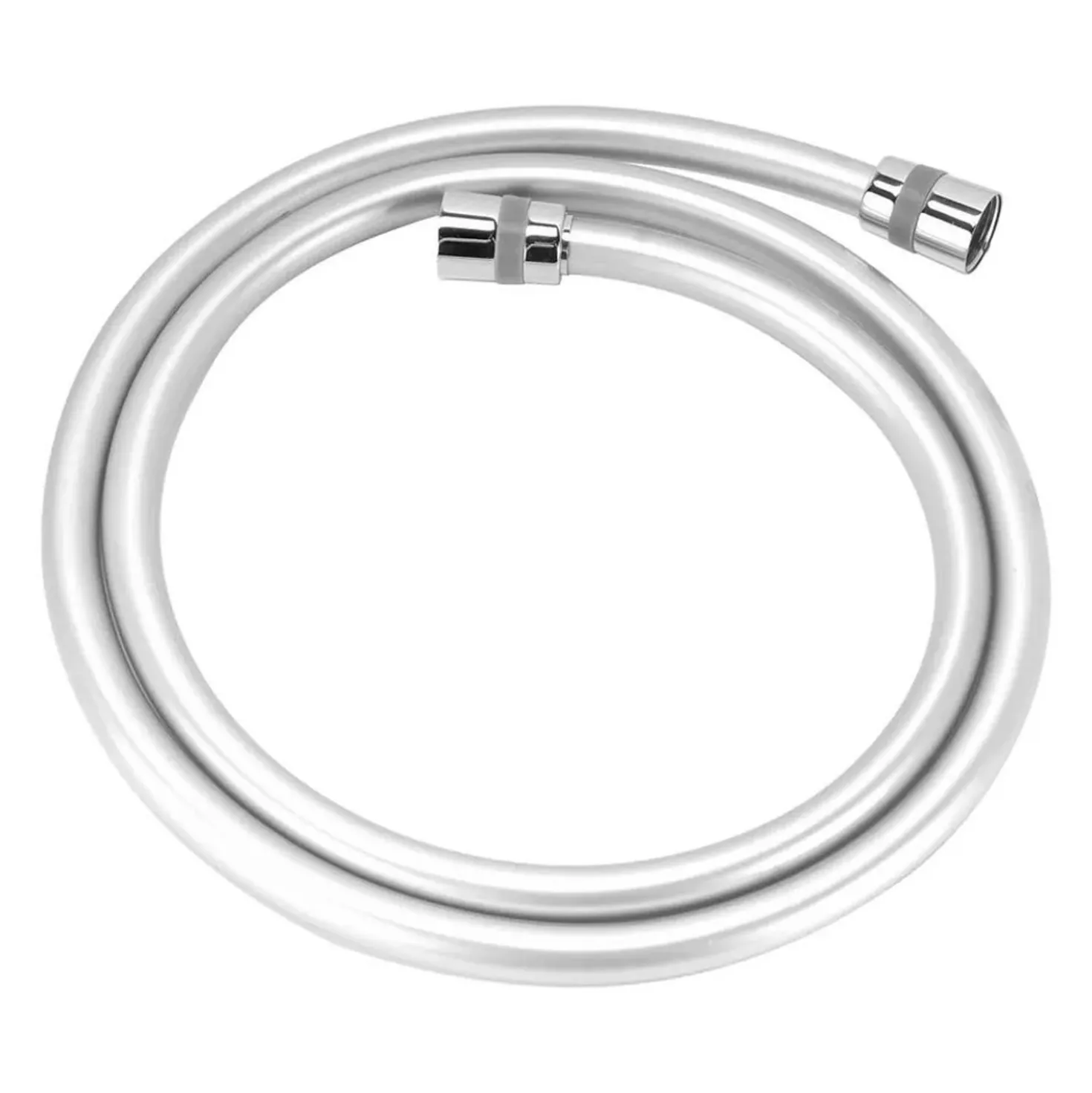 Flessibile doccia anti torsione Idrostile 150 cm argento