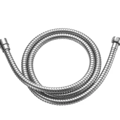 Flessibile doccia conico inox doppia graffatura 150 cm cromo