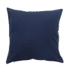 Fodera per cuscino tinta unita navy 40x40 cm
