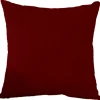 Fodera per cuscino tinta unita bordeaux 40x40 cm