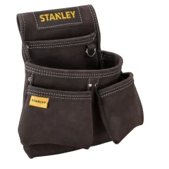 Fodero Stanley con doppia tasca porta utensili in cuoio