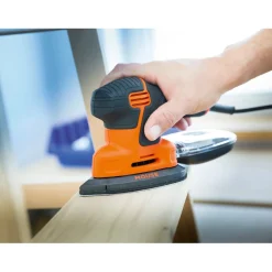 Fogli abrasivi per levigatrice mouse LUX-TOOLS Black+Decker K240 5 pz