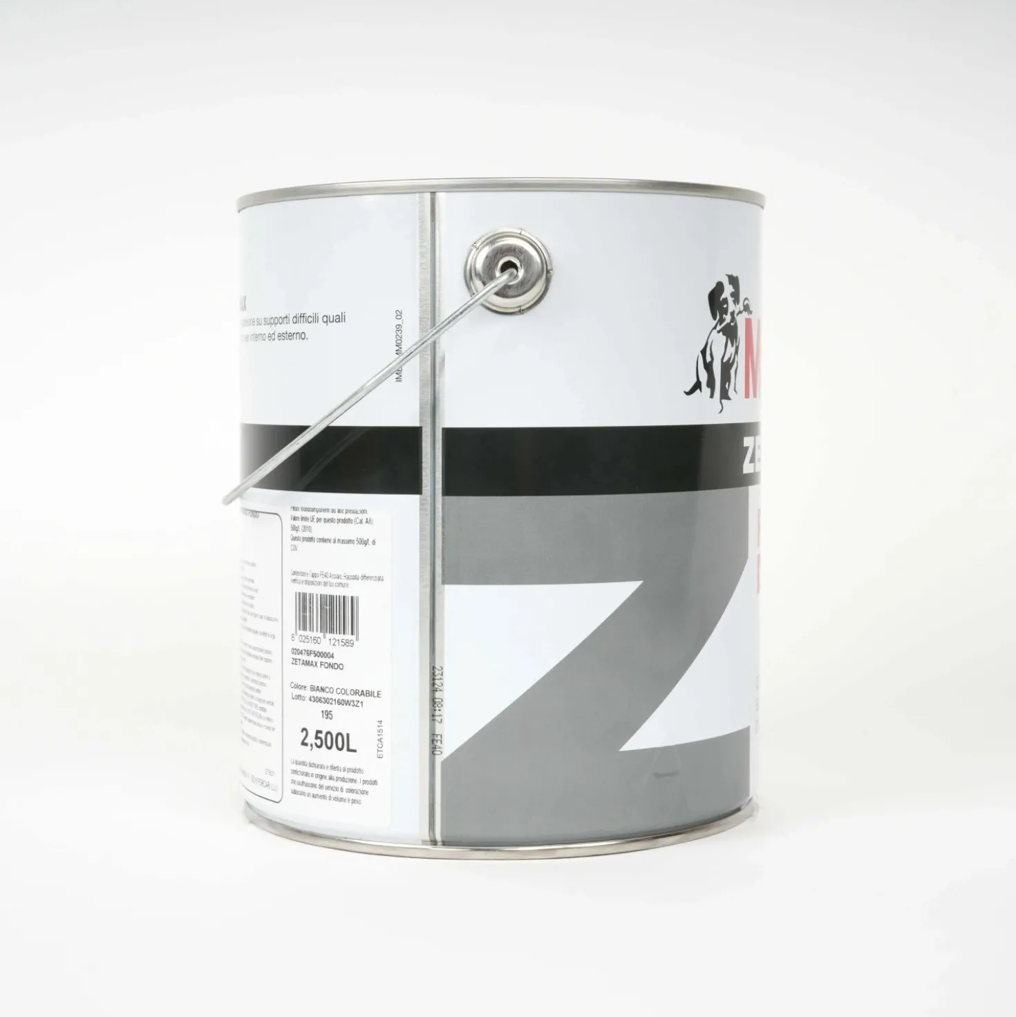 Fondo definitivo multisupporto MaxMeyer Zetamax bianco 2,5 l