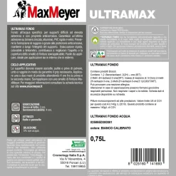 Fondo Ultramax all`acqua 0,75 l bianco