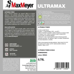 Fondo Ultramax all`acqua 0,75 l grigio