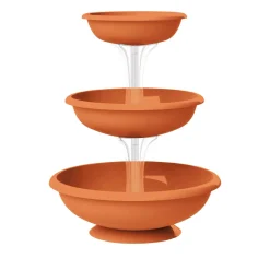 Fontana con ciotole set 3 pz Bama 50x64 cm