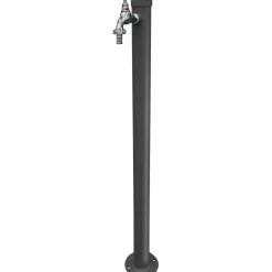 Fontana da giardino Cambridge in metallo antracite H 85 cm