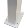 Fontana da giardino York in metallo bianco H 82 cm
