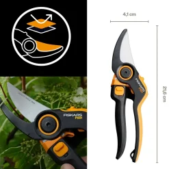 Forbici giardino Fiskars X-Series DualAction Bypass P981 taglio 26 mm