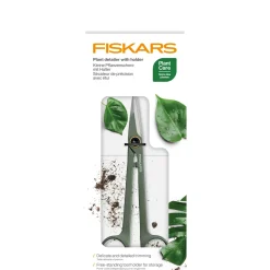 Forbici per rifinitura piante Fiskars con supporto verde