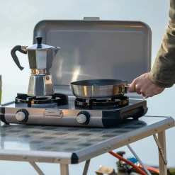 Fornello a Gas Camping Kitchen 2 grigio