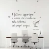 Frase adesiva per parete piccolo principe 2FG 47x67 cm