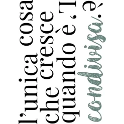Frase adesiva per parete sogni 2FG 47x67 cm