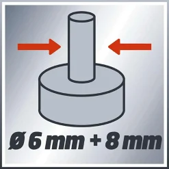 Fresatrice verticale Einhell TC-RO 1155 W