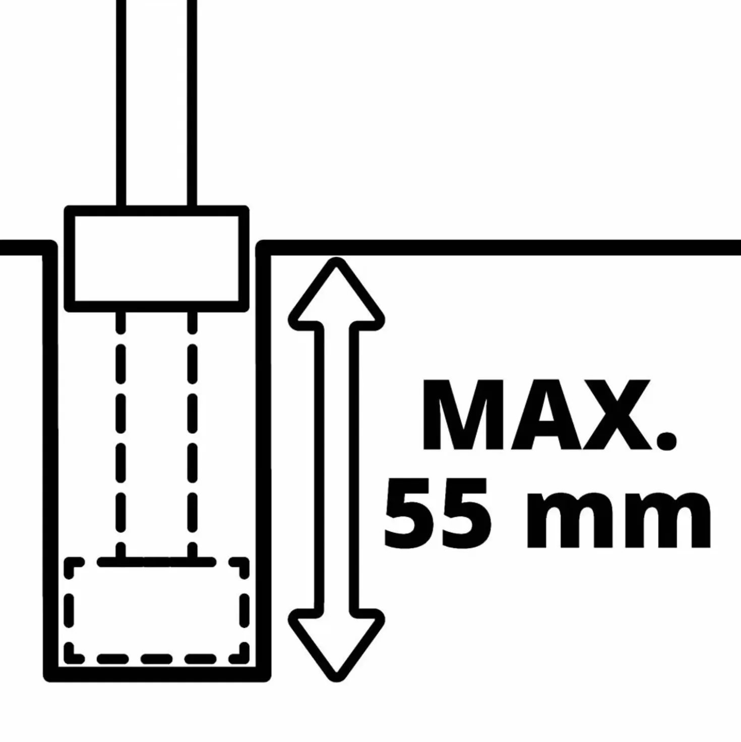 Fresatrice verticale Einhell TC-RO 1155 Kit 1100 W