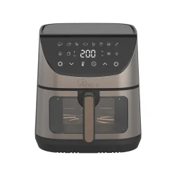 Friggitrice ad aria Delicia 8 l 1700 W nero metallizato