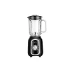 Frullatore con bicchiere in vetro 4 lame nero 500W 1,5 l
