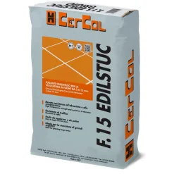 Fugante a grana grossa F.15 EDILSTUC per piastrelle ceramiche 25 kg grigio
