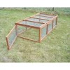 Gabbia per conigli in legno di abete 180x90x48 cm