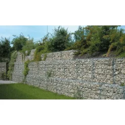 Gabbione in metallo decorativo e contenitivo 100x50x50 cm