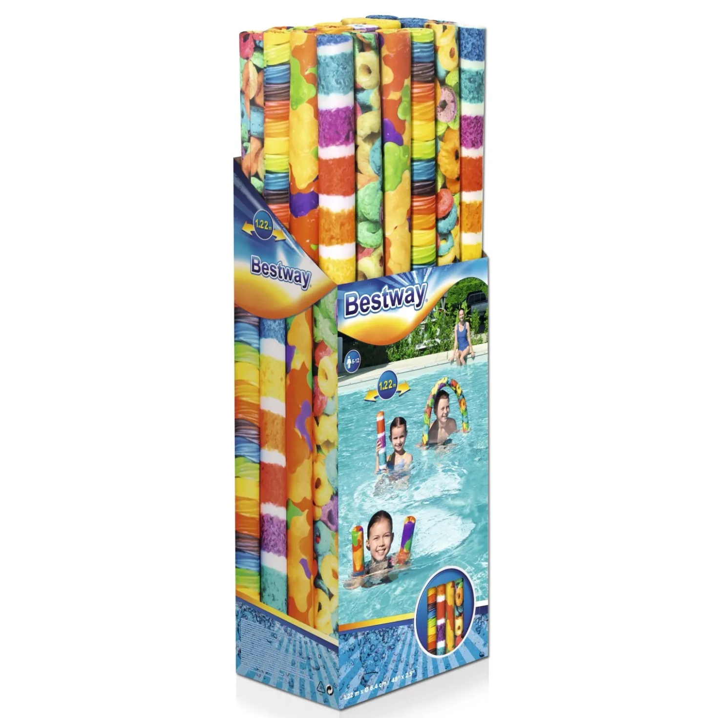 Galleggianti aqua Bones Stampat serigrafati Bestway colori assortiti