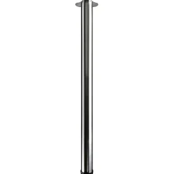 Gamba da tavolo con piastra montaggio in acciaio inox Ø 75 x H 1100-1130 mm
