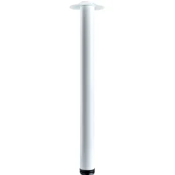 Gamba da tavolo Hettich bianca Ø 60 x 700 mm